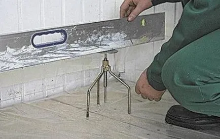 Hogyan tegye jelzőket az esztrich szakemberek ajánlásait