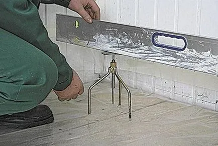 Hogyan tegye jelzők padló esztrich technológia és fajok (szex) Hogyan tegye jelzők padló esztrich és különböző technikai