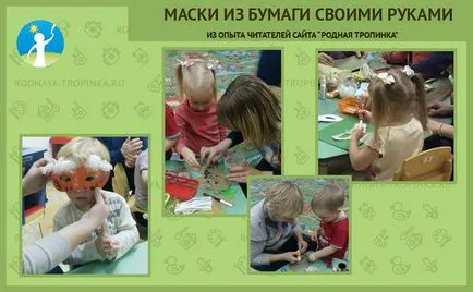 Farsangi maszkok papírból kezeddel Wizard gyerekekkel (karnevál) Farsangi maszkok papírból kezeddel Wizard gyerekekkel