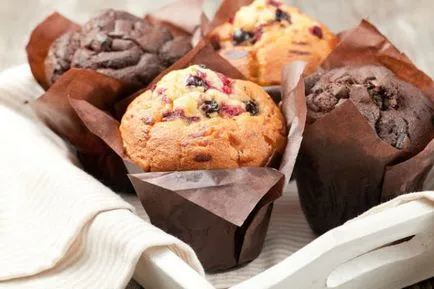 Muffin papír formák egyszerű receptek lépésről lépésre képek (muffin papír formákba receptek fotókkal) Muffin papír formák egyszerű receptek lépésről lépésre fotók
