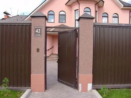 A személybejáró hullámkarton kezét fotó lehetőségeket és szerelési utasítás