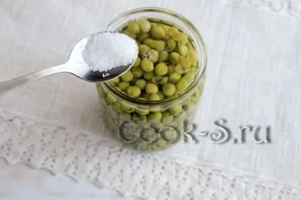 Konzervált zöldborsó otthon - lépésről lépésre recept fotókkal, konzervipari (konzerv zöldborsó otthon) Konzervált zöldborsó otthon - lépésről lépésre recept fotókkal, konzervipari