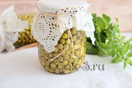 Konzervált zöldborsó otthon - lépésről lépésre recept fotókkal, konzervipari (otthon) Konzervált zöldborsó otthon - lépésről lépésre recept fotókkal, konzervipari