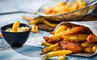 McDonald a házban tanulnak főzni hasábburgonya (burgonya) McDonald a házban tanulnak főzni hasábburgonya