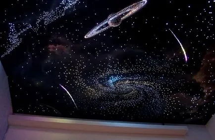 Álmennyezet galaxis - a kozmikus mese otthonában - a telepítés álmennyezetek Moszkva (álmennyezet galaxis) Álmennyezet galaxis - a kozmikus mese otthonában - a telepítés álmennyezetek Moszkvában