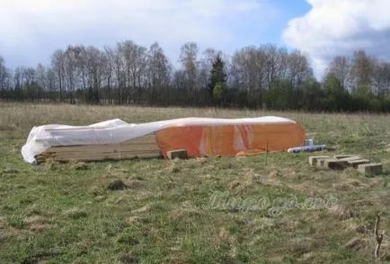 Kezdők 6x4 kocka ház saját kezűleg 1 szezonra! (40 kép), szibériai háztartási