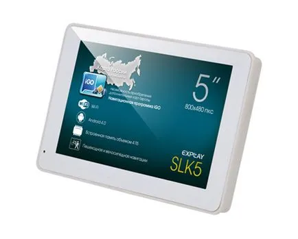 Áttekintés EXPLAY slk5 tabletta vagy navigációs android (slk5) Áttekintés EXPLAY slk5 tabletta, vagy a navigációs android