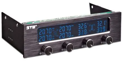 Áttekintés a számítógép ventilátor szabályozás a számítógépek, PC kezdőknek (Alseye egy-100l kék és fehér) Áttekintés a számítógép ventilátor szabályozás számítógépek, számítógépes próbababa