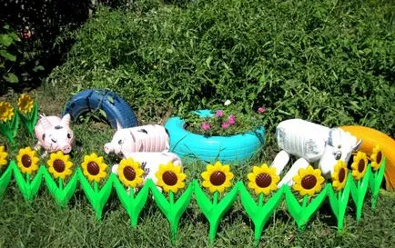 Így külvárosi területen - egy fotó a modern eszmék