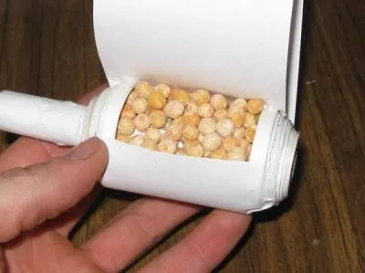 Az eredeti terv a tető és a tetőn Petarda