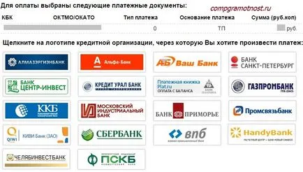 Adófizetési az interneten keresztül a FNS honlapján
