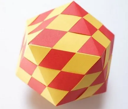 Alapjai 3D-modellezés, hogyan lehet egy ikozaéder egy papírt