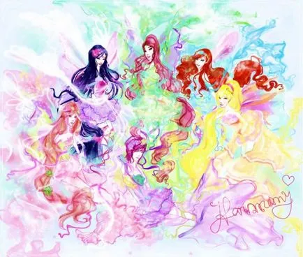 Winx garmoniks képek és karikatúrák (Winx Garmoniks Sireniks) Winx garmoniks képek és karikatúrák