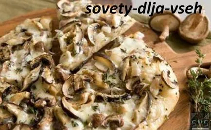 Pizza gombával 5 receptek, tipp az összes (receptek) Pizza gombával 5 receptek, tippek mindenkinek