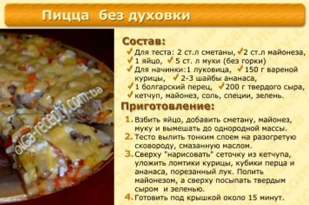 Pizza gombával paradicsom recept lépéseket (recept) Pizza gombával paradicsom recept lépésről lépésre