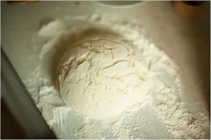 Pizza gombával és koktélparadicsommal, samgurman