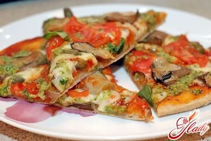 Pizza gombával