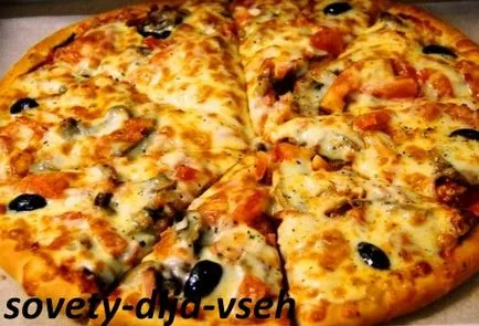 Pizza gombával 5 receptek, tipp az összes (receptek) Pizza gombával 5 receptek, tippek mindenkinek