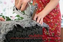 Ezekből készült gumiabroncsok, cikkek Tire a kezüket, hogyan lehet egy hattyú ki egy régi gumiabroncs lendül