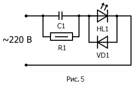 Csatlakozó LED 220V minden rendszer és számítások (LED) Csatlakozó LED 220V minden rendszer és számítások