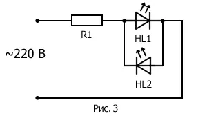 Csatlakozó LED 220V minden rendszer és számítások (rendszer) Csatlakozó LED 220V minden rendszer és számítások