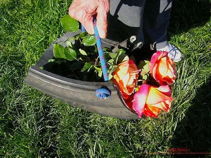Ezekből készült gumiabroncsok, cikkek Tire a kezüket, hogyan lehet egy hattyú ki egy régi gumiabroncs lendül