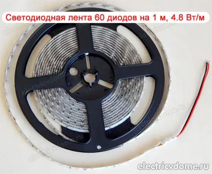 Csatlakoztatása LED csík a kezével (csatlakozás LED csíkok) Csatlakoztatása LED csík a kezével