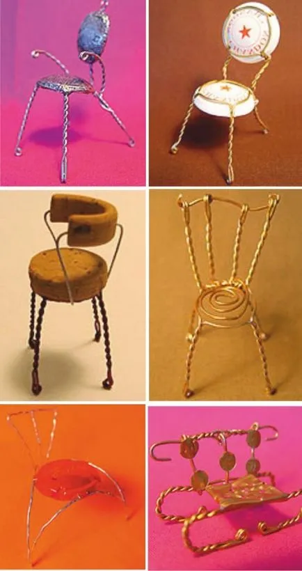 Crafts kezük közül hulladék anyagok (döntetlen) Crafts kezük közül hulladék anyagok