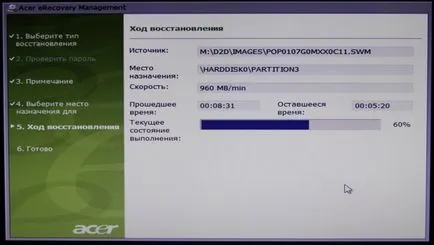 A teljes gyógyulás Windows 8 laptop acer