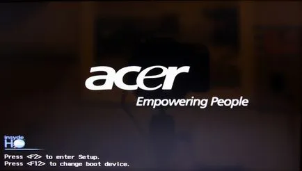 A teljes gyógyulás Windows 8 laptop acer