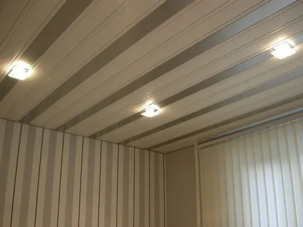 A felső műanyag panelek és a fénykép méretét, a kezét a teremben, Leroy Merlin, a videó