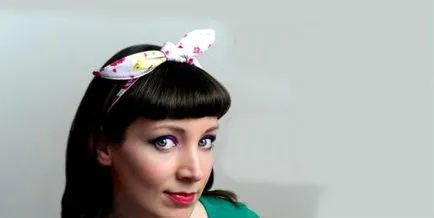 Kötést a fején saját kezűleg a ruhát lányok képek és videó (széles) Kötés a fején saját kezűleg a ruhát lányok képek és videó
