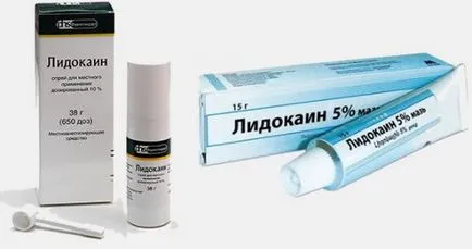 Készítmények érzéstelenítés a fogászatban a fogászatban
