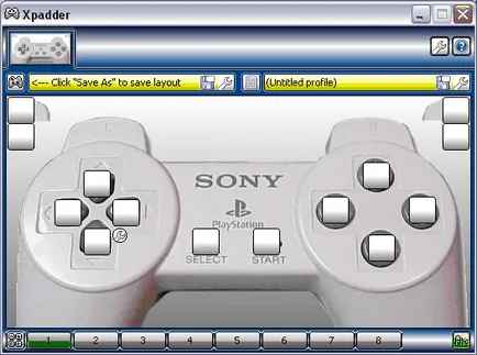 Program beállítani a gamepad a PC