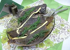Recept hogyan kell tisztítani, és főzzük lepényhal (lepényhal) Recept hogyan kell tisztítani, és főzzük lepényhal