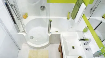 Fürdőszoba felújítás mérföldköveket Hruscsov (30 fotó) (en-suite) Fürdőszoba felújítás mérföldköveket Hruscsov (30 fotó)