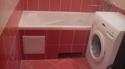 Fürdőszoba felújítás mérföldköveket Hruscsov (30 fotó) (Hruscsov) Fürdőszoba felújítás mérföldköveket Hruscsov (30 fotó)