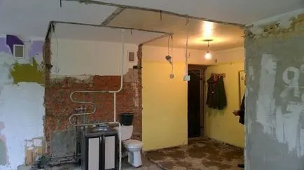 Repair egy kis lakásban