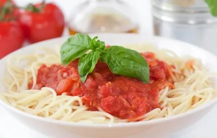 Receptek paradicsomos szósz spagetti titkok összetevők és választható (női magazin) Receptek paradicsomszósz a spagetti titkok összetevők és a választás