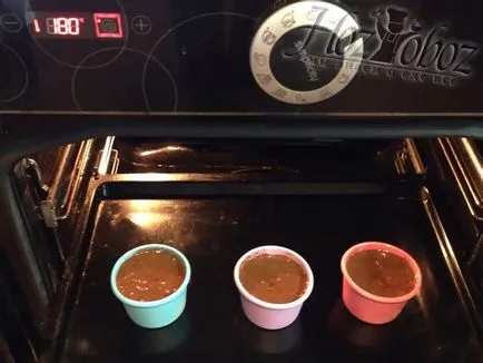 Recept Csokoládé fondant fotók, hozoboz - ismerjük mind az étel