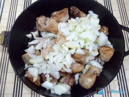 Recept mint sertéssült hagymás