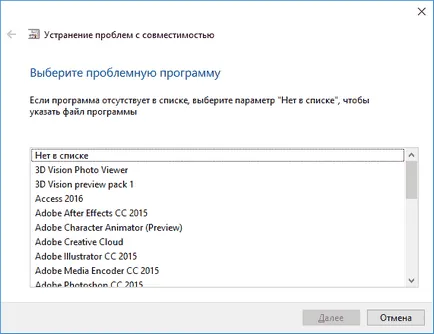 kompatibilitási módban Windows 10