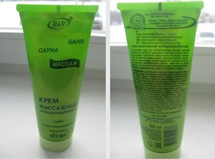 Vitex cellulit masszázs krém „fürdő, masszázs, szauna használati utasításai, ár, vélemények (Bath) Vitex cellulit masszázs krém „fürdő, masszázs, szauna használati utasításai, ár, vélemények