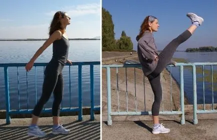 Nyújtás a szakadások az utcán