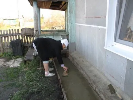 Javítás a ház a falu, saját kezűleg