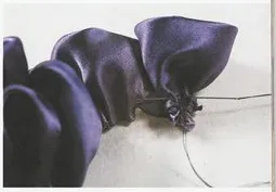 Rózsák a szalagok a kezüket - ez divatos, elegáns, szép (hosszában ketté rossz) Rózsák a szalagok a kezüket - ez divatos, elegáns, szép