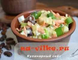 Saláták csirke - a klasszikus és eredeti recept fotókkal