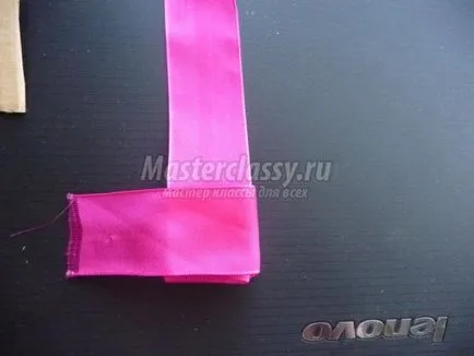 Rose a szatén szalag öt percig (do emelkedett a kezét) Rózsa szatén szalag öt percig