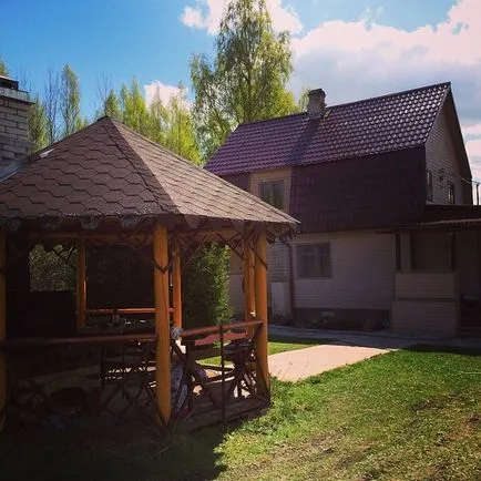 Gazebos kezük fotók, rajzok, videó gépek (fotó) Gazebos kezük fotók, rajzok, videók építési
