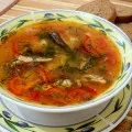 Saláta, aszalt paradicsommal, a recept egy fotót